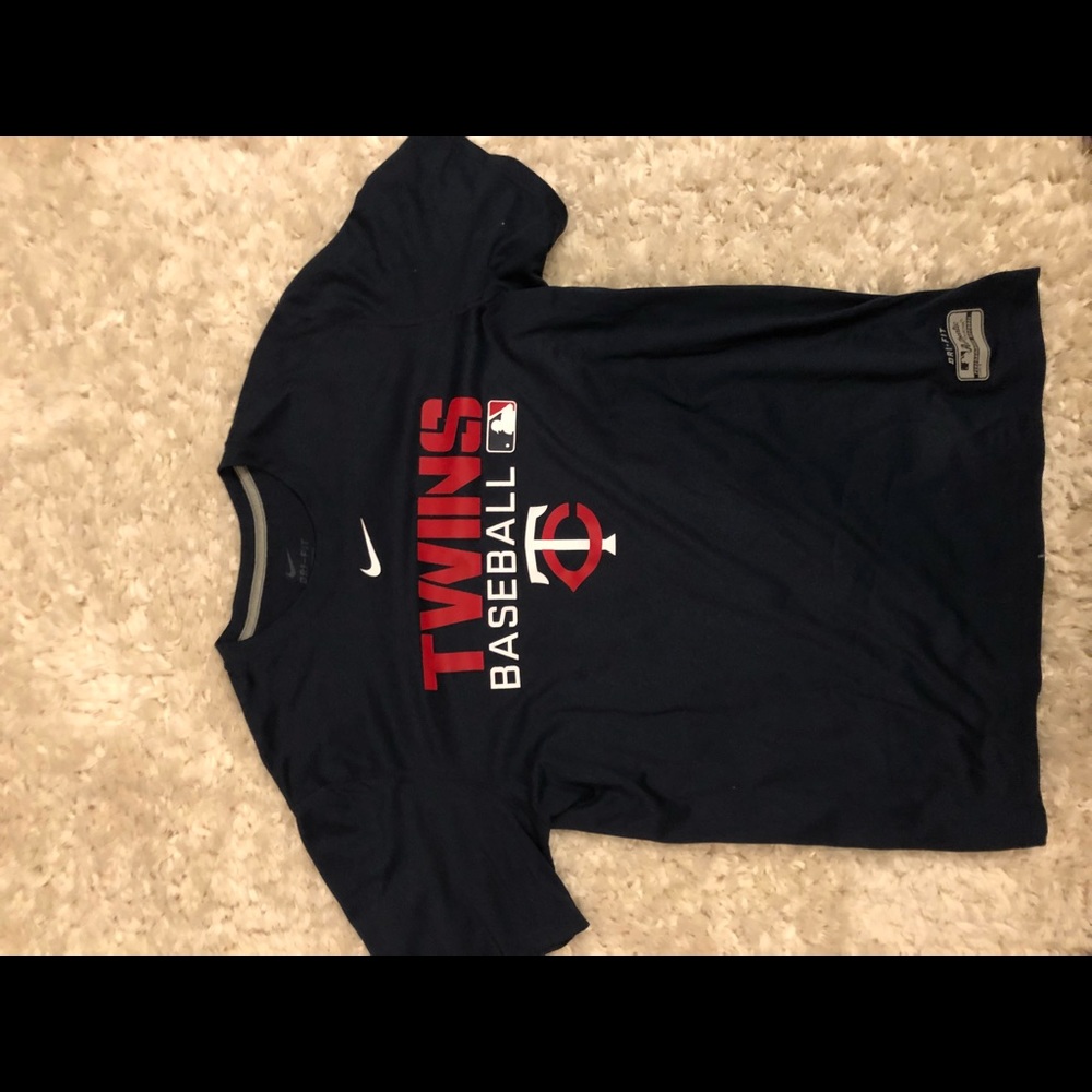 Nike Dri Fit Minnesota Twins T Shirt Size Medium